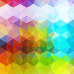 Triangle vector background. Can be used in cover design, book design, website background. Colorful vector illustration