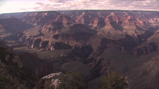 View of the Grand Canyon From the South Rim 
