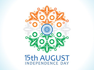 abstract artistic indian circle