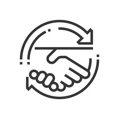 Handshake icon
