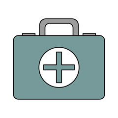 First aid suitcase