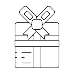 Gift box symbol