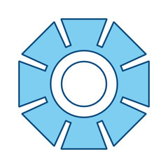 Gear machinery symbol