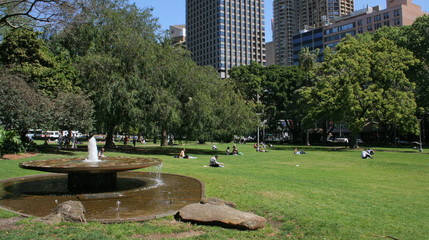 Hyde Park in Sydney