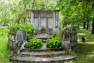 Kerepesi - historic cemetery in Budapest, Hungary