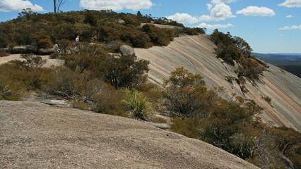 Bald Rock NP in New South Wales in Australien