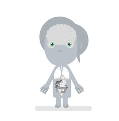 Human body anatomy vector illustration
