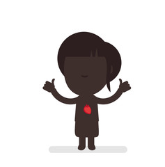 Human body anatomy vector illustration