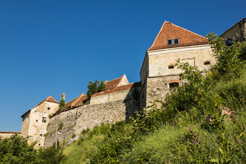 Fototapeta na wymiar Romania. Risnov fortress