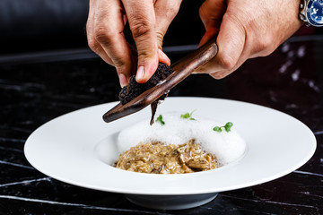 Risotto with truffles