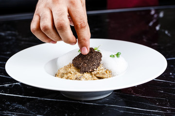 Risotto with truffles
