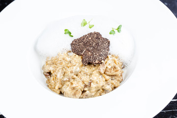 Risotto with truffles