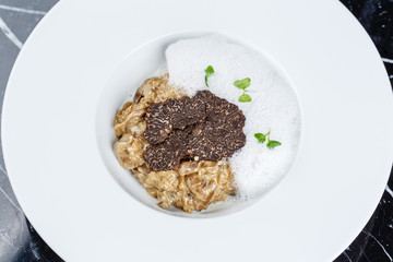 Risotto with truffles