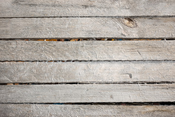 Wooden wall slats