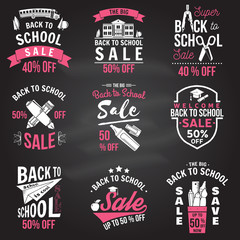 Back to School design. Vector illustration.