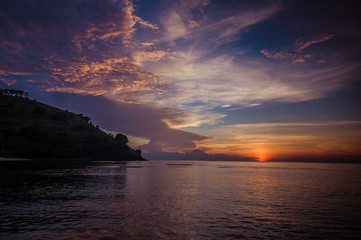 Lombok sunset, Lombok, Indonesia