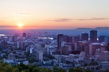 Fototapeta premium Montreal Sunrise