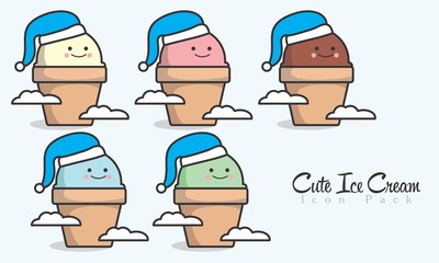Cute Ice Cream © GBW