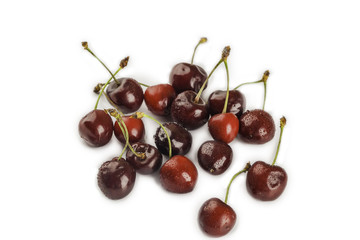 Cherry isolated on white background