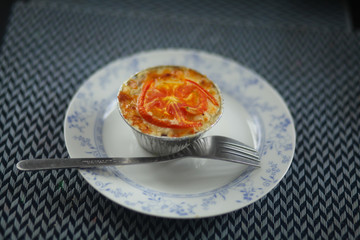 жульен с курицей и грибами