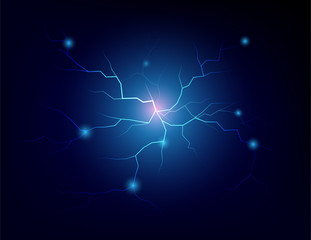 electrical blue wave