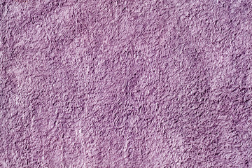 Violet color used towel surface.