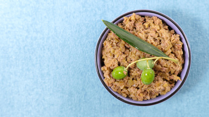 green olive,tapenade