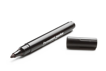 Colorful stationery on a white background