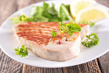 grilled tuna fish