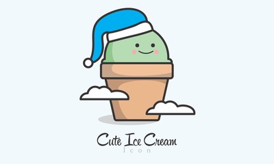 Cute Ice Cream Icon Pack © GBW