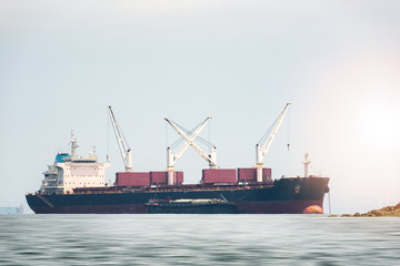 Logistics and Transportation of General Cargo ship in the ocean