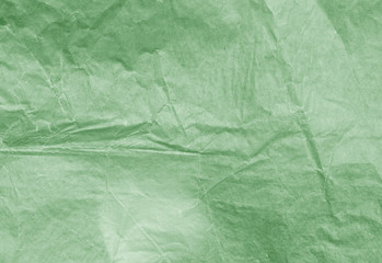 Greencolor paper surface.