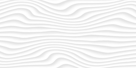 Fototapeta na wymiar White texture. gray abstract pattern seamless. wave wavy nature geometric modern.