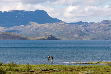 Fototapeta na wymiar Icelandic Fishermen