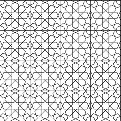 Traditional arabic pattern background