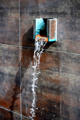 Copper Fountain Spout
