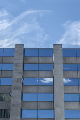 view of a moder building