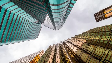 Low angle view of skyscraper