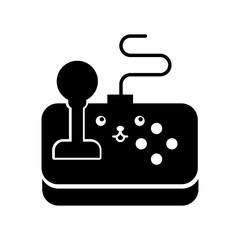 video game control kawaii character vector illustration design