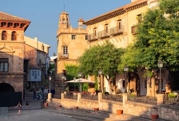 Barcelona. The Spanish village.