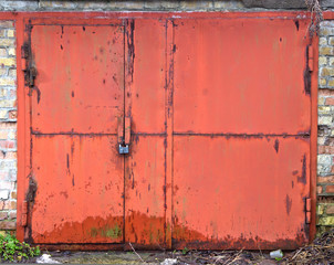 Gate, metal, garage