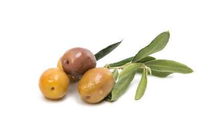 Olives isolated