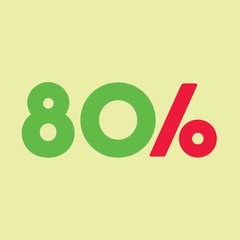 Eighty percent sale - 164623840