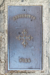 Pisa Sewer Iron Hatch