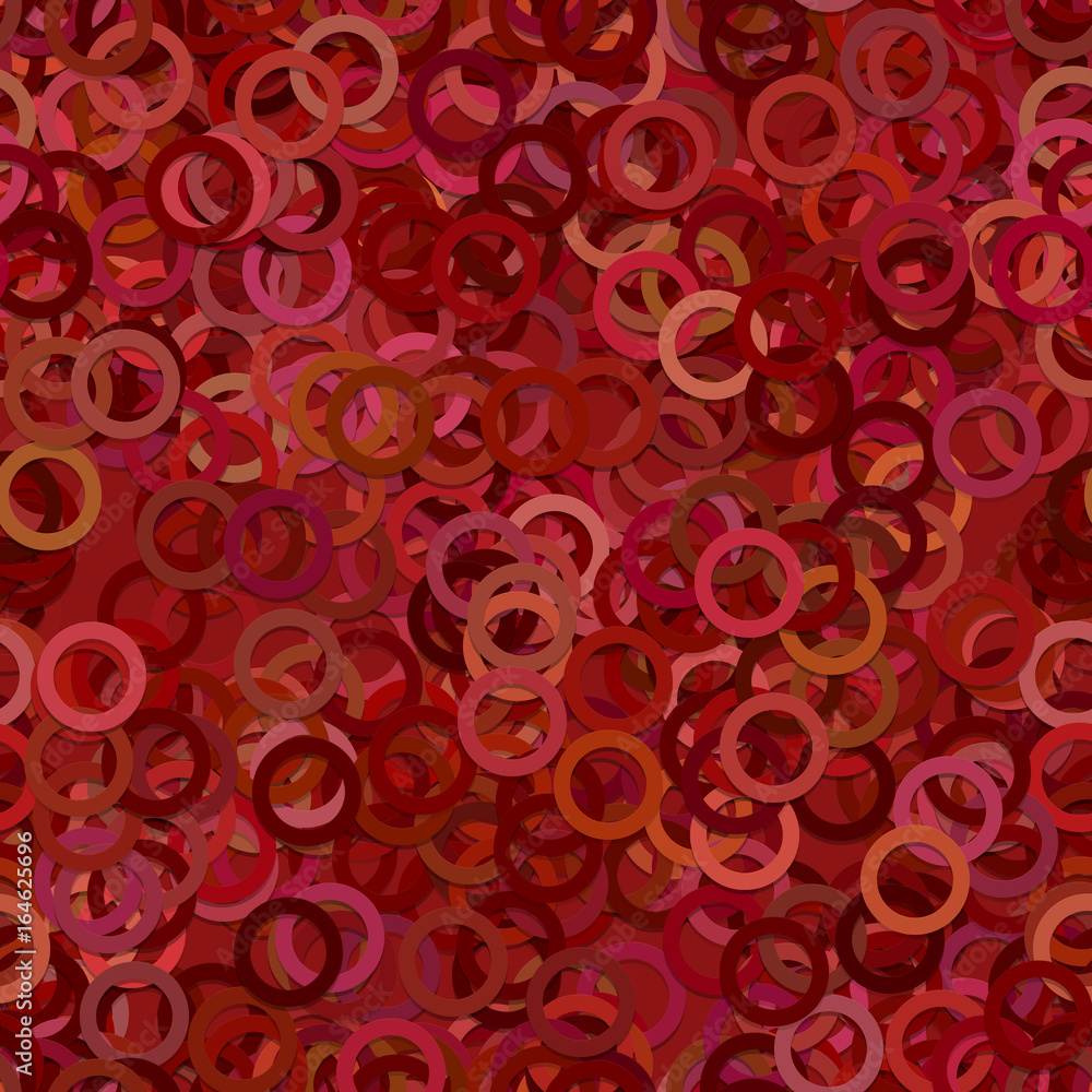 Poster abstract seamless geometrical circle pattern background - vector design from rings in dark tones