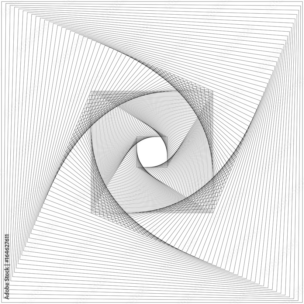 Poster abstract line pattern background design - vector graphic