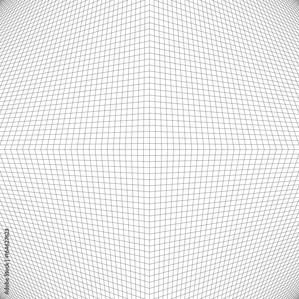 Poster Abstract line grid pattern background design - vector graphic