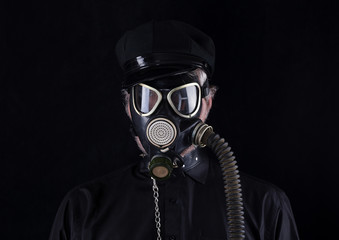 Gas mask, fetish