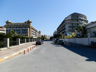 Naklejka premium ANTHALYA, TURKEY, JULY 7,2017 Beautiful turkish expensive hotels