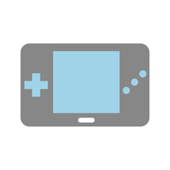 Portable video game console vector illustration design
